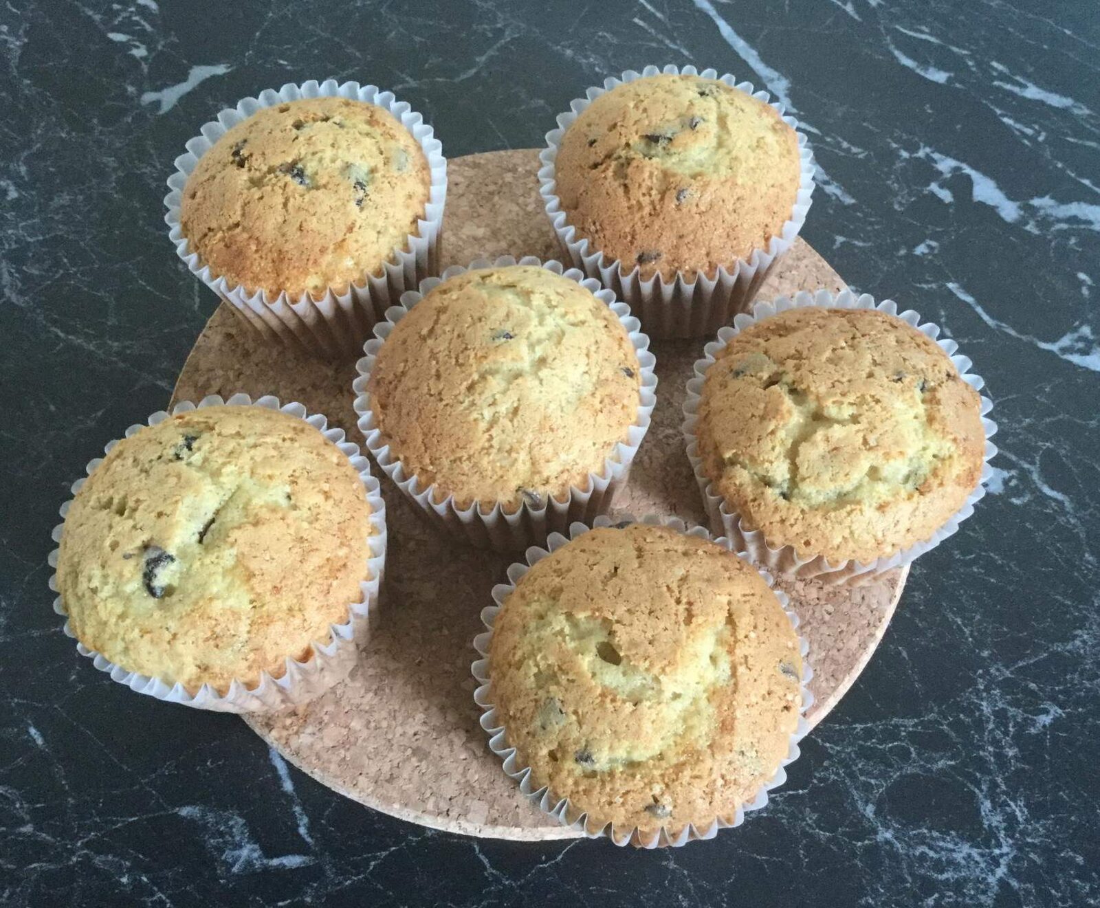 Muffins moelleux au chocolat