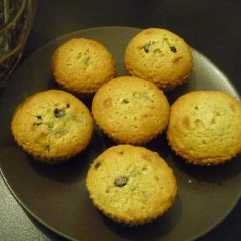 Muffins praliné, noisettes et pâte de spéculoos
