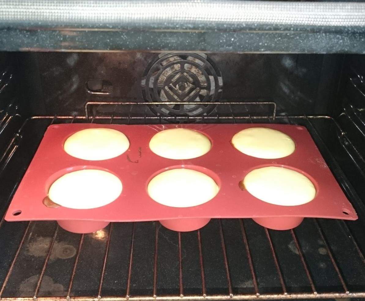 Muffins type tarte au fromage blanc sans pâte