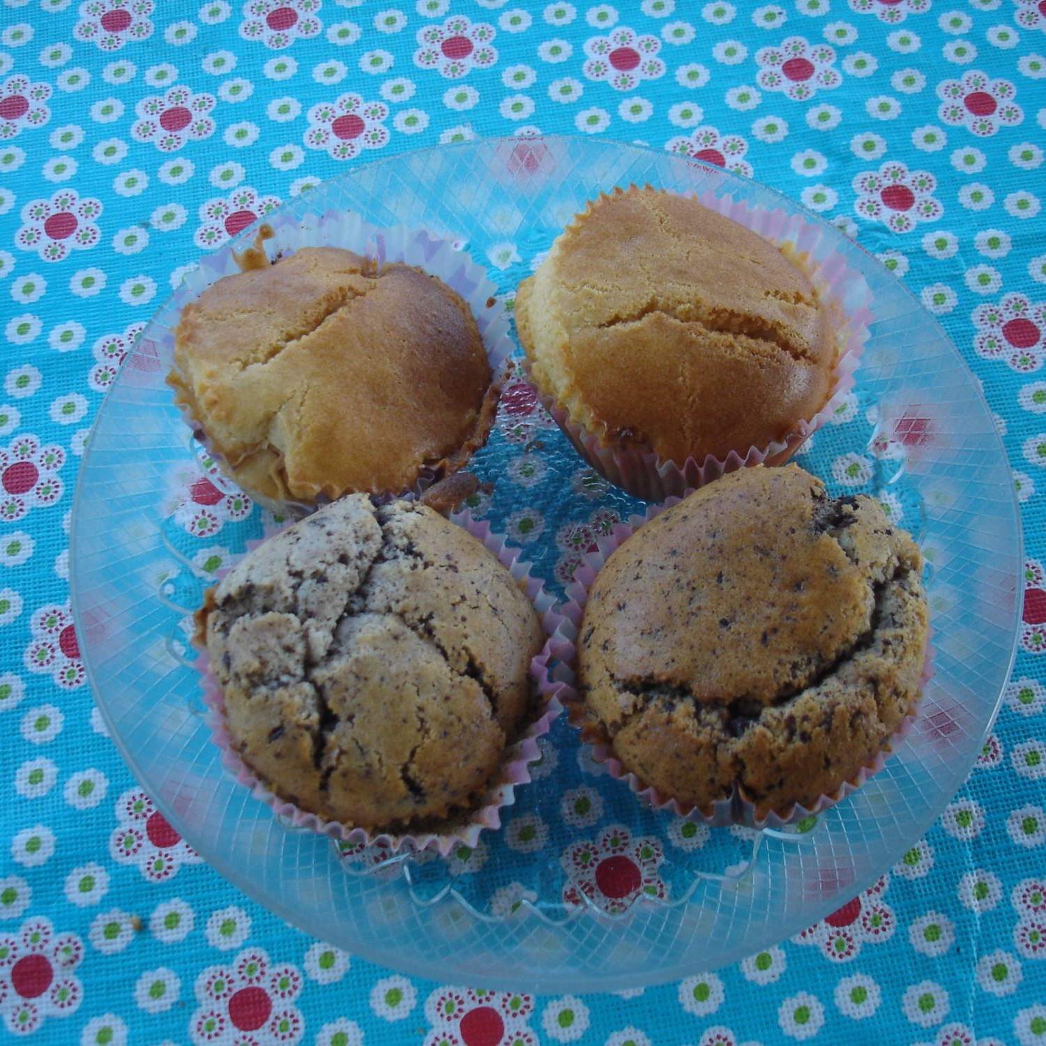 Muffins ultra moelleux aux pépites de chocolat ou au nutella