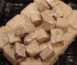 Nougats aux amandes et fruits secs