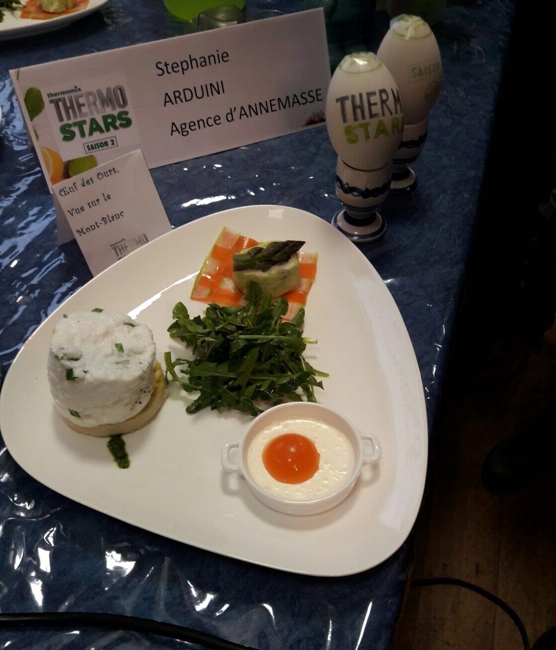 Oeuf des Ours, vue sur le Mont-Blanc