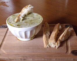 Oeufs cocotte à l'oseille.