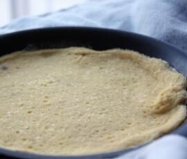 Omelette au blé noir à la vapeur (sans gluten/ sans lait)