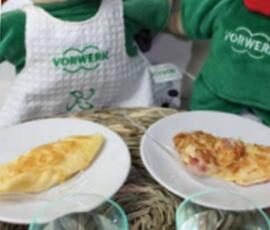 Omelette au fromage ou/et au jambon - Baby Thermomix