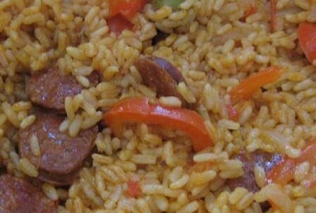 Paella poulet Chorizo