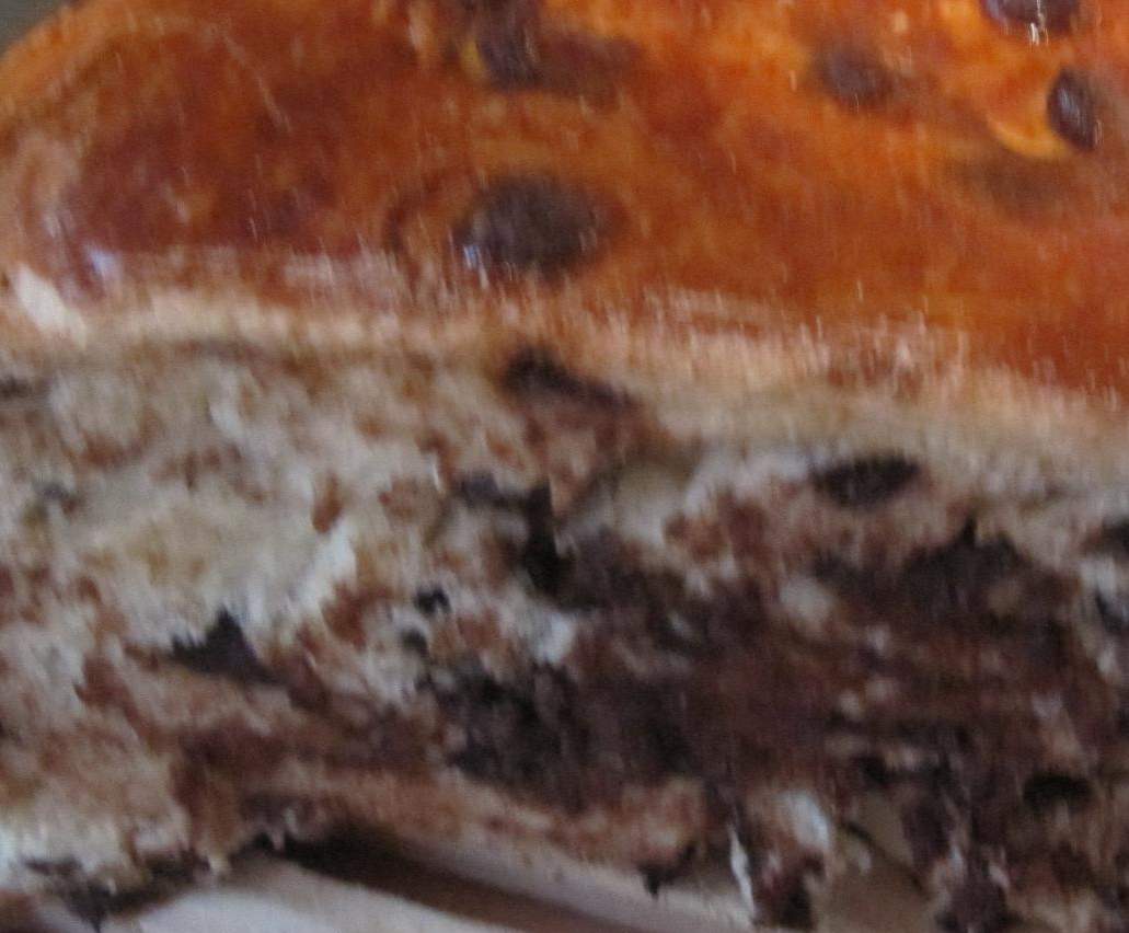 Pain brioché au chocolat