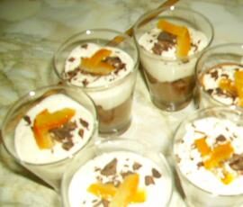 pain d'épice et mandarines en tiramisu