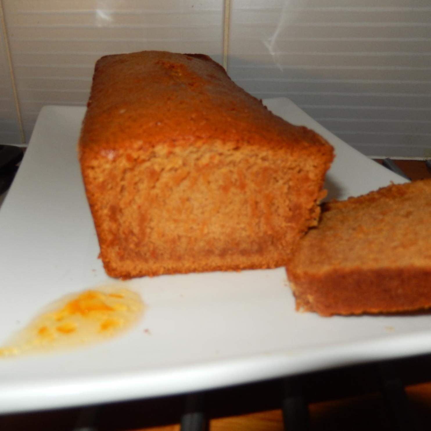 Pain d'épices à la marmelade d'orange