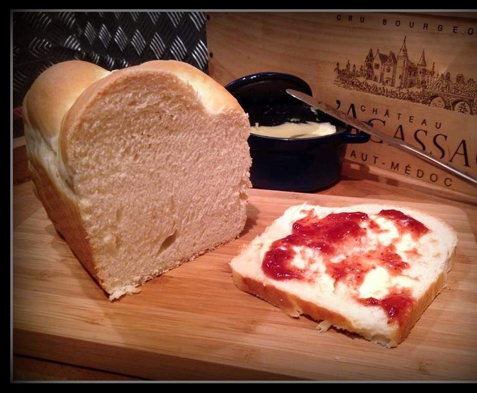 Pain viennois ou pain de mi brioché