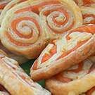 Palmiers apéritifs saumon/aneth