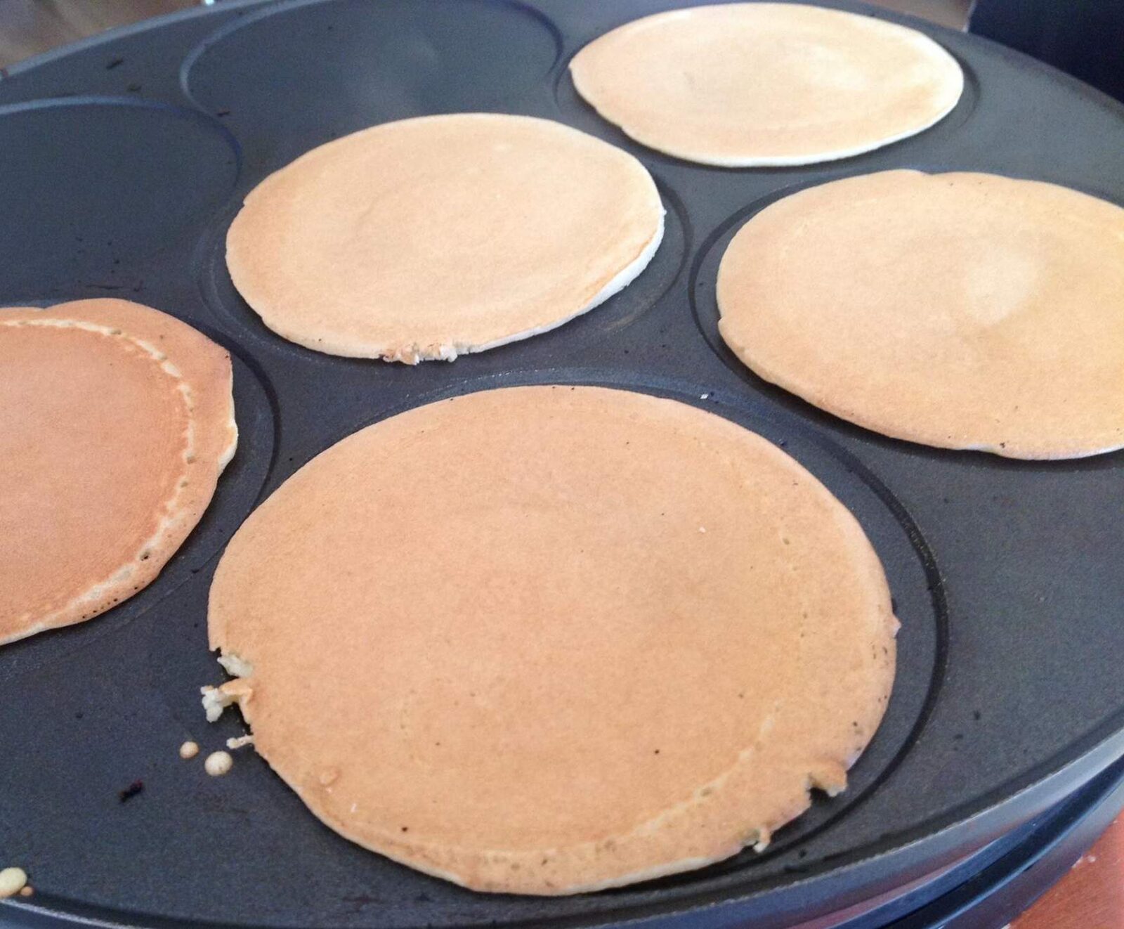 Pancakes (sans gluten ni lait de vache)