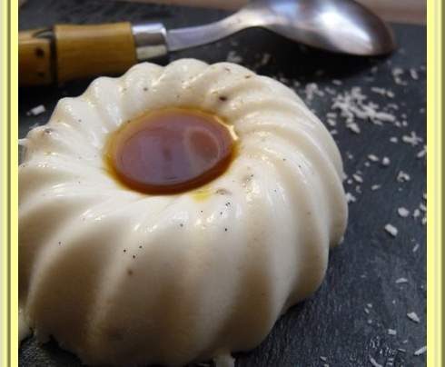 Panna cotta au lait de coco