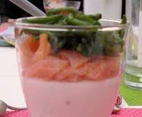PANNA COTTA AU SAUMON FUME ET A L'ANETH
