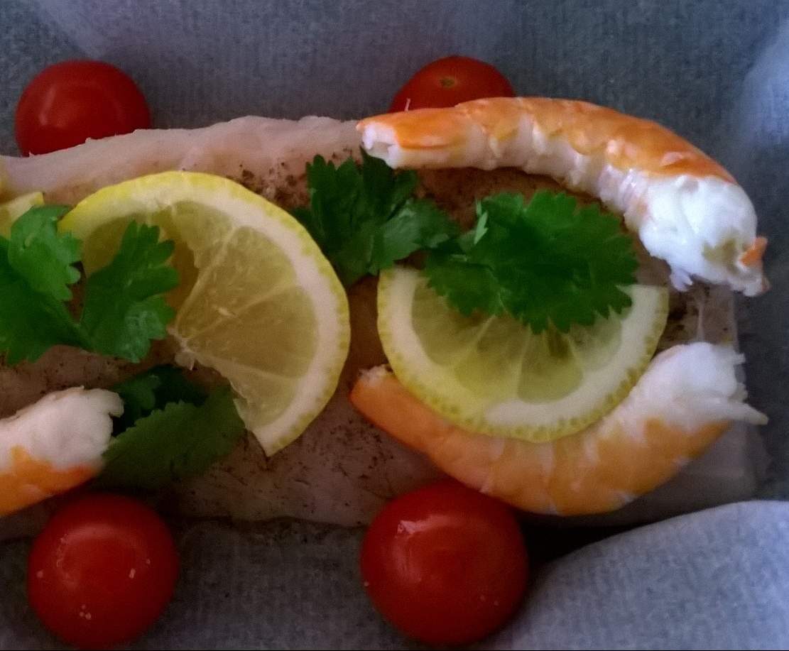 Papillote de cabillaud