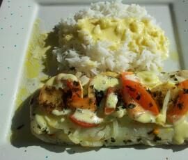 Papillote de cabillaud