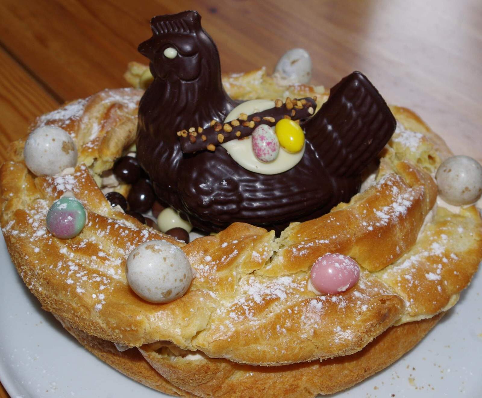 Paris-Brest de Pâques au praliné