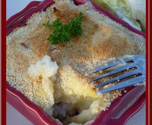 Parmentier de cabillaud