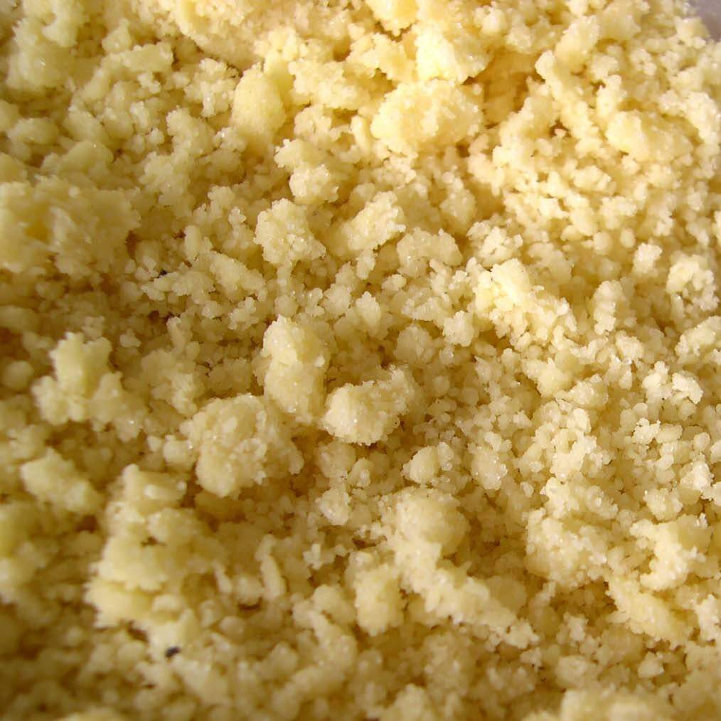Pâte à crumble salée