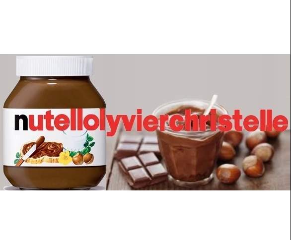 Pâte à tartiner NUTELLOLYVIERCHRISTELLE