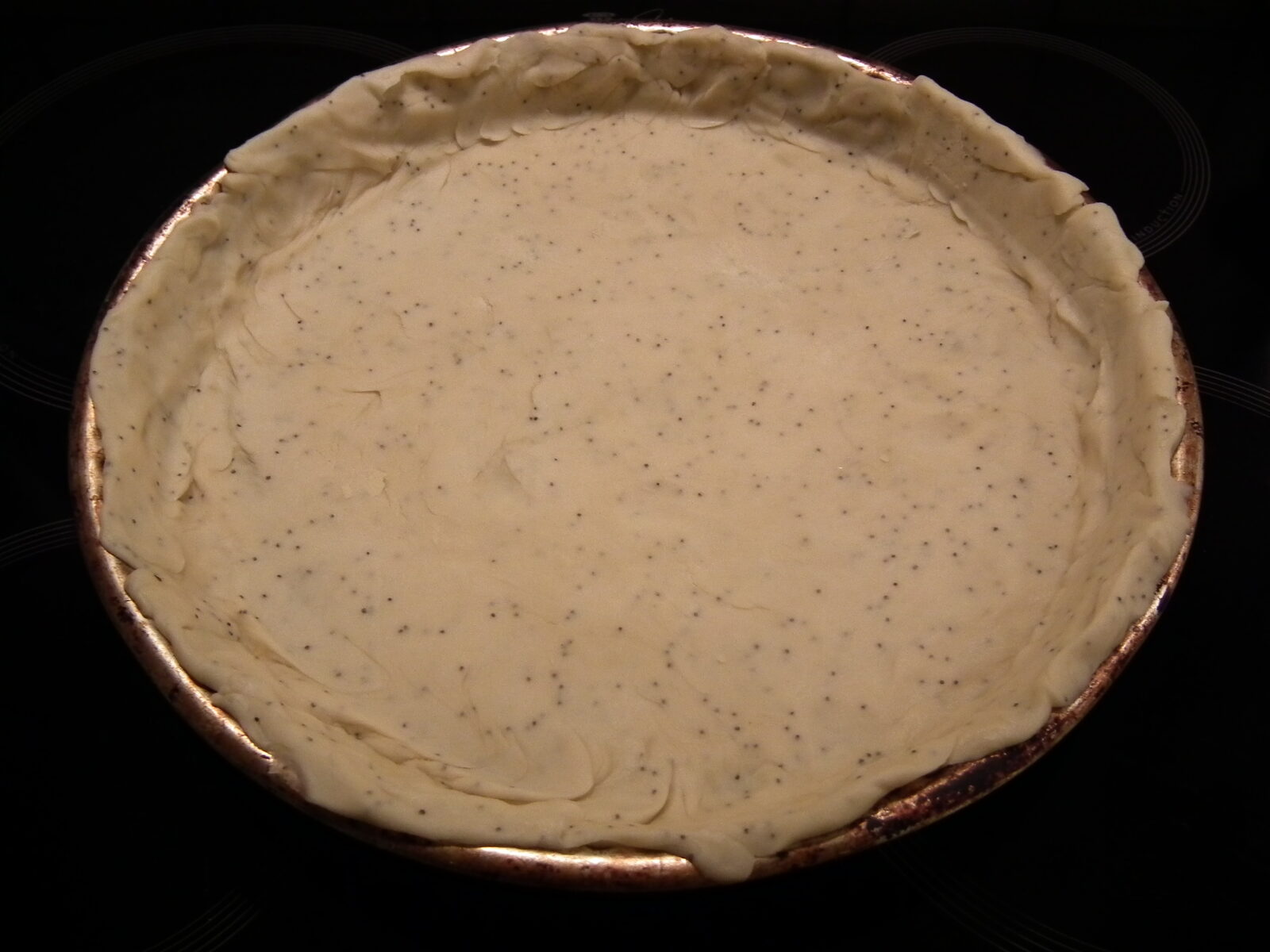 Pâte brisée aux graines de pavot