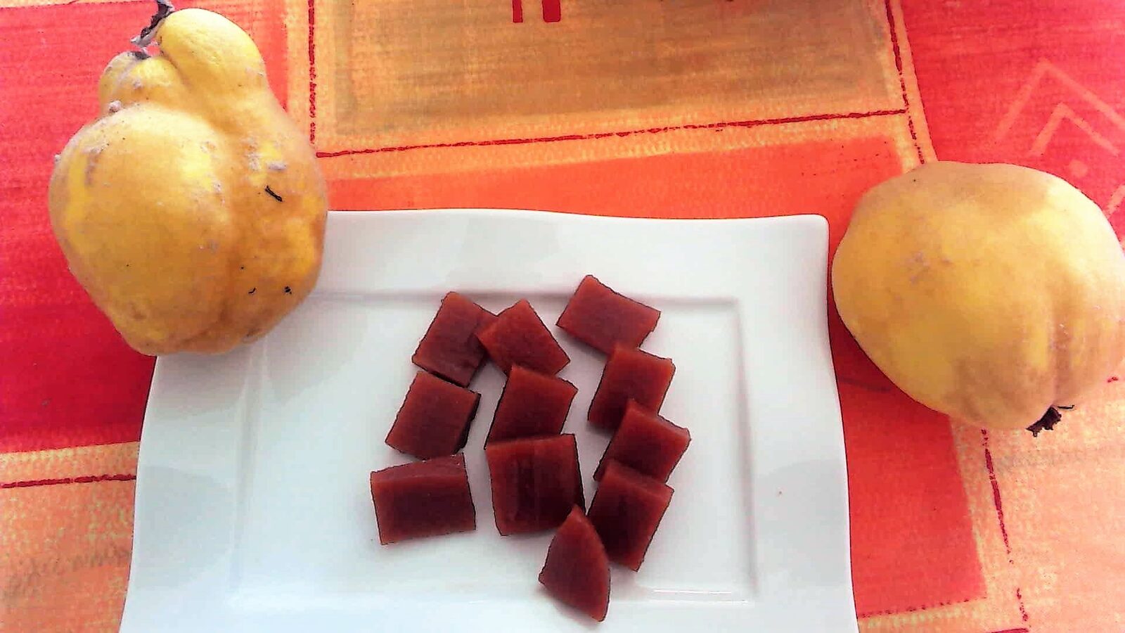 Pate de coings vanillée