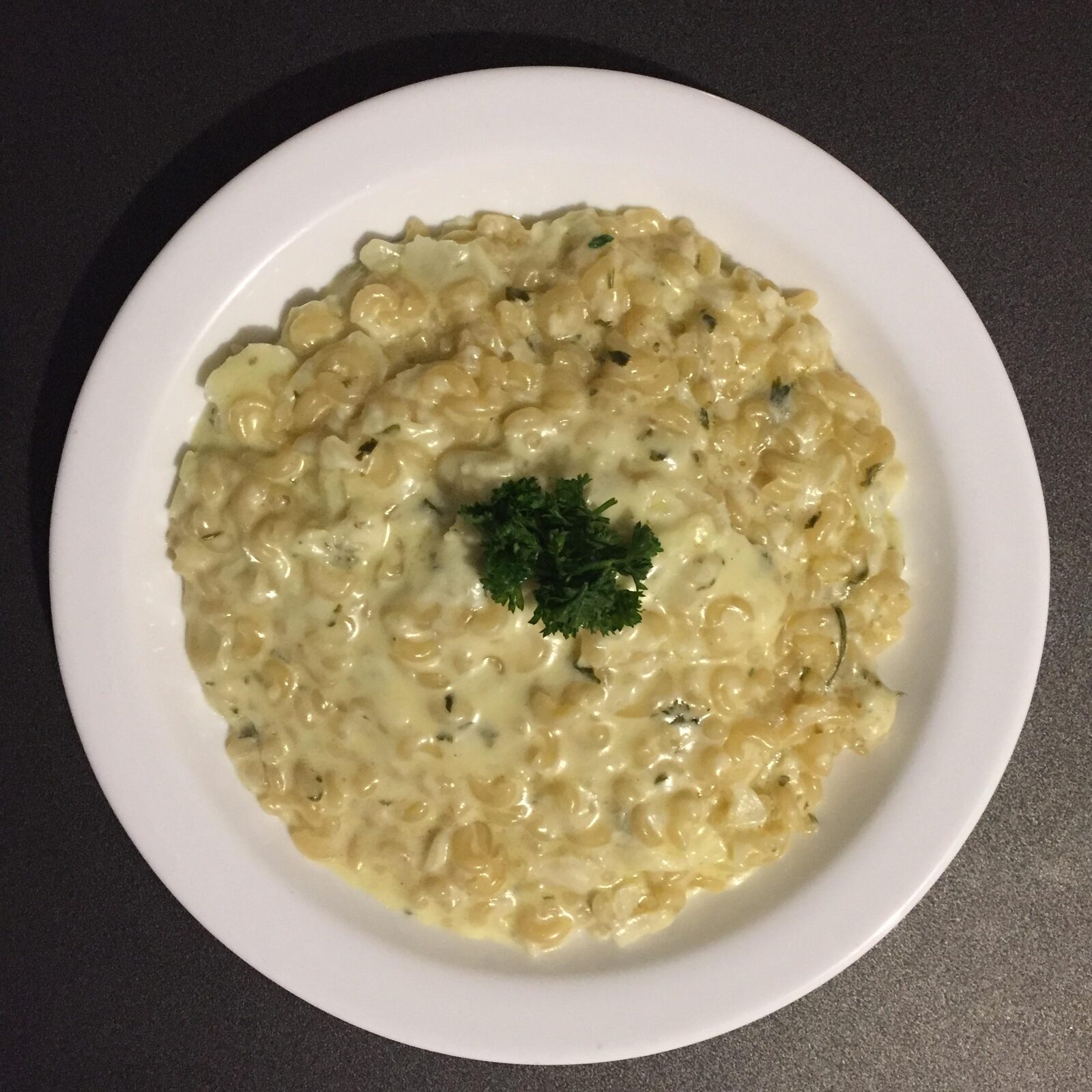 Pâtes crème au Parmesan