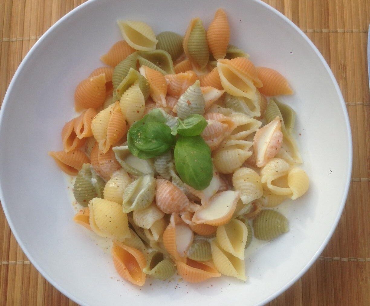 Pâtes sauce à l'ail et au citron