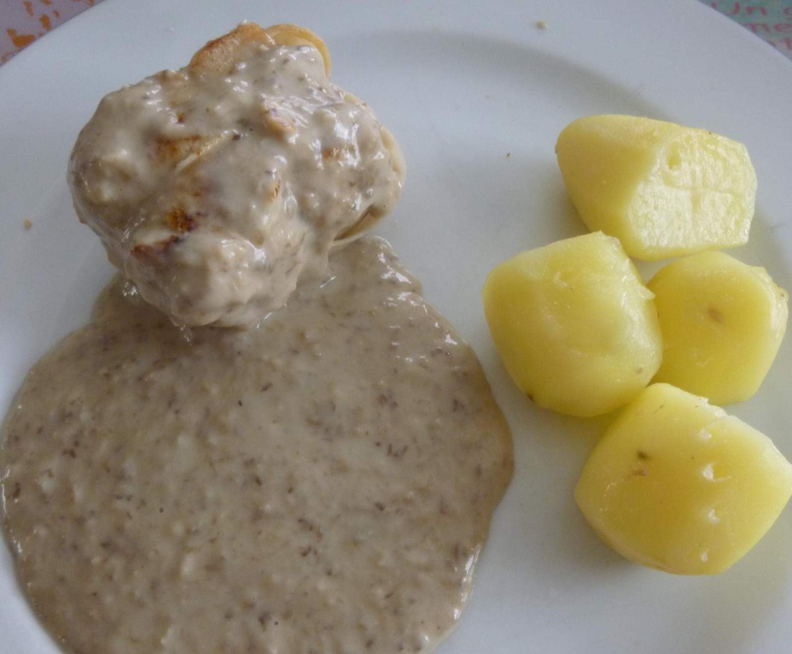 paupiette de veau sauce champignon
