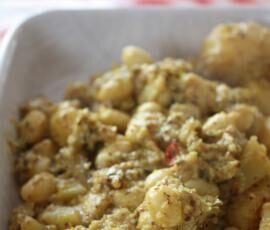 PAVTA BATATA (Pommes de terre et haricots beurre) {Recette Indienne}