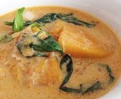 Penang Curry de Poulet au Poivre Vert et à la Courge