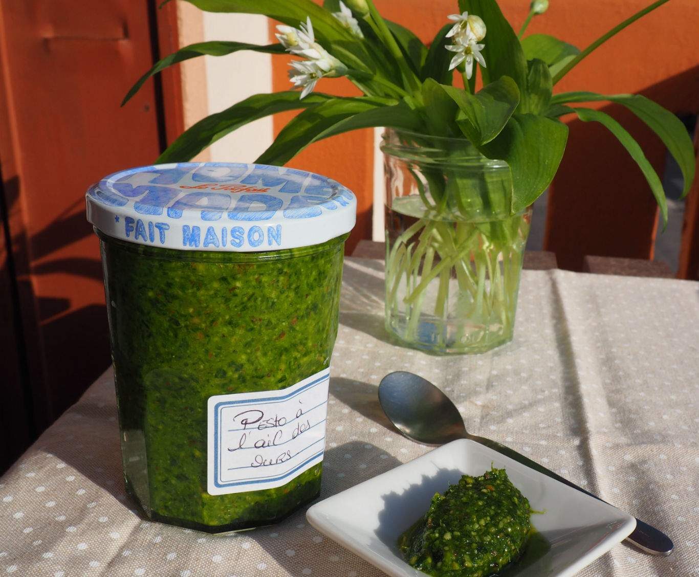 Pesto à l'ail des ours