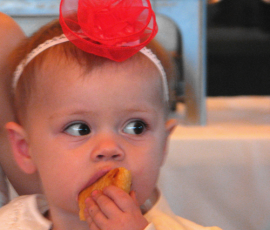 Petit goûter pour bébé (sans gluten et sans lait)