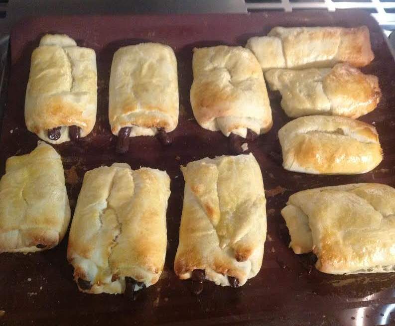 Petite brioche au chocolat