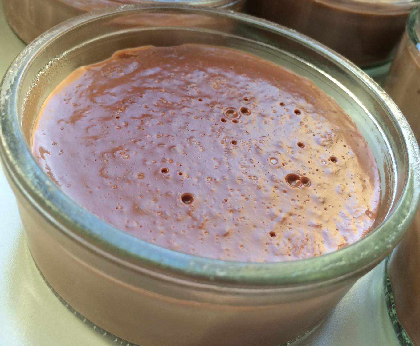 Petites crèmes choco-noisette (Nutella)