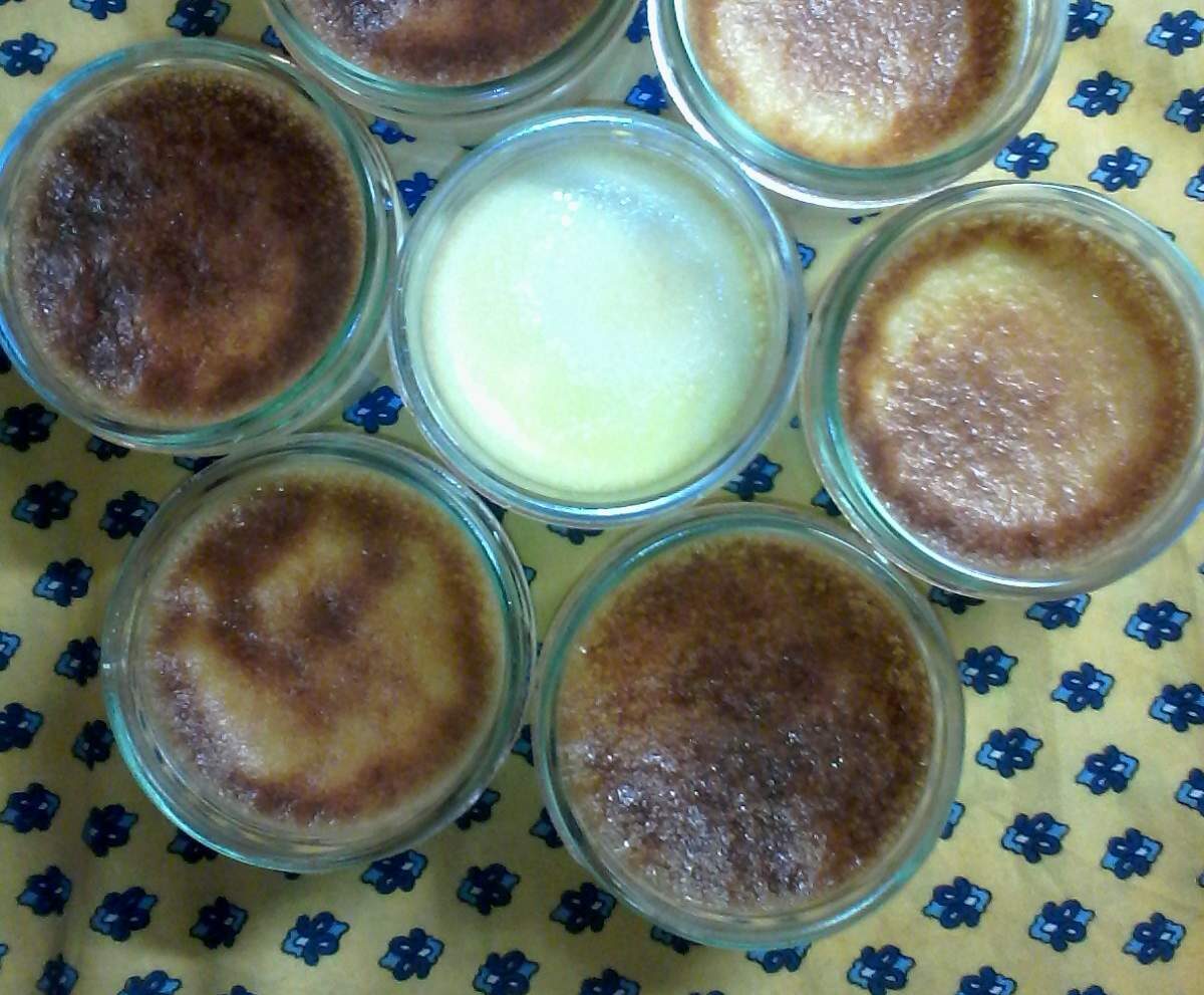 Petits flans aux oeufs