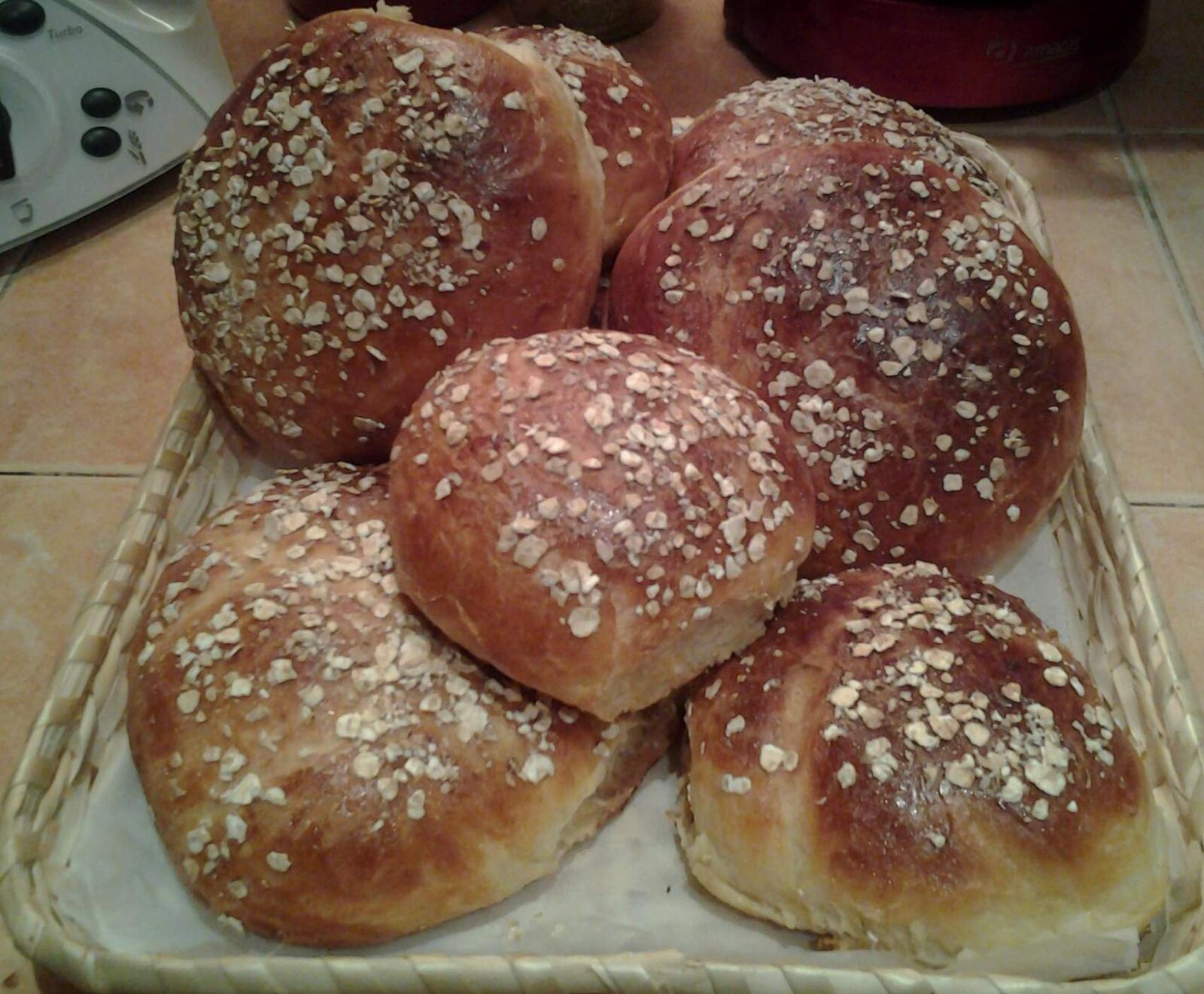 Petits pains aux céréales