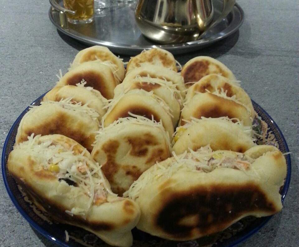 petits pains marocains garnis