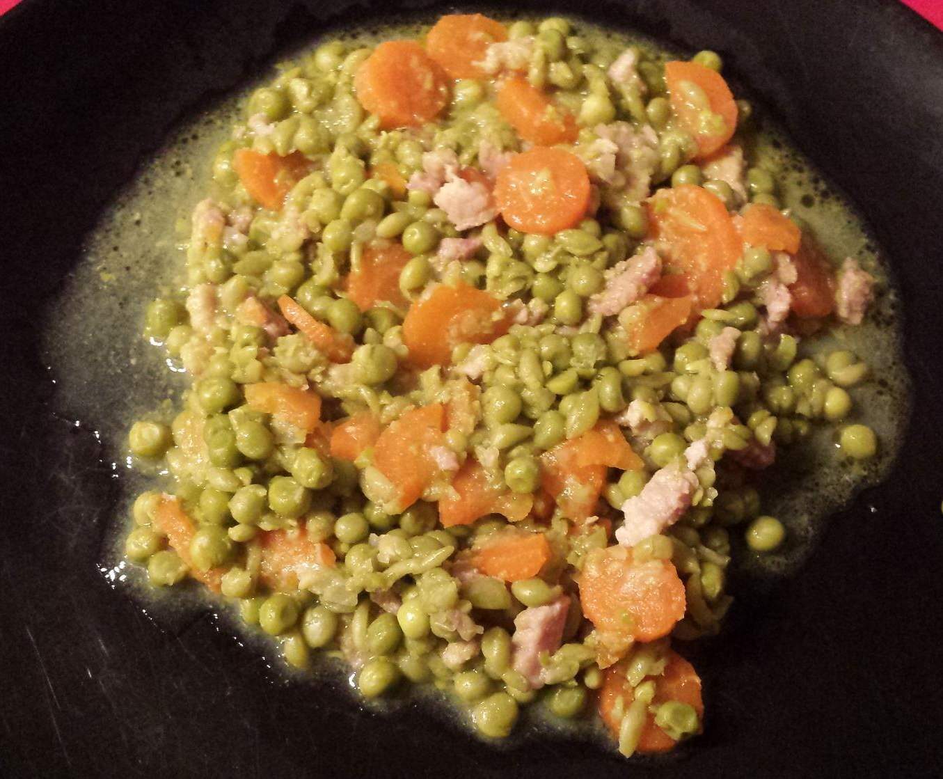 Petits pois carottes