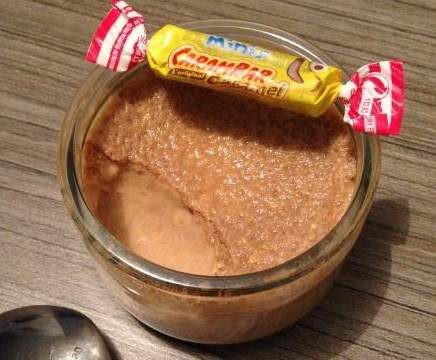 Petits pots de crème aux oeufs saveur Carambar Fleur de Sel