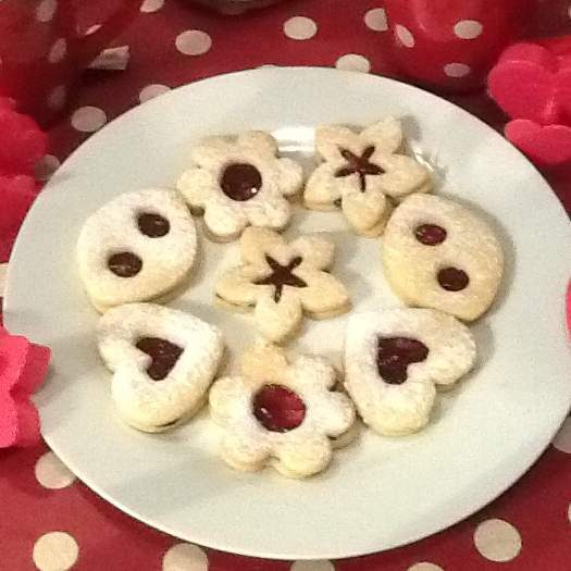 Petits sablés confiture