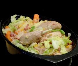 Pintade en Potée (recette light)