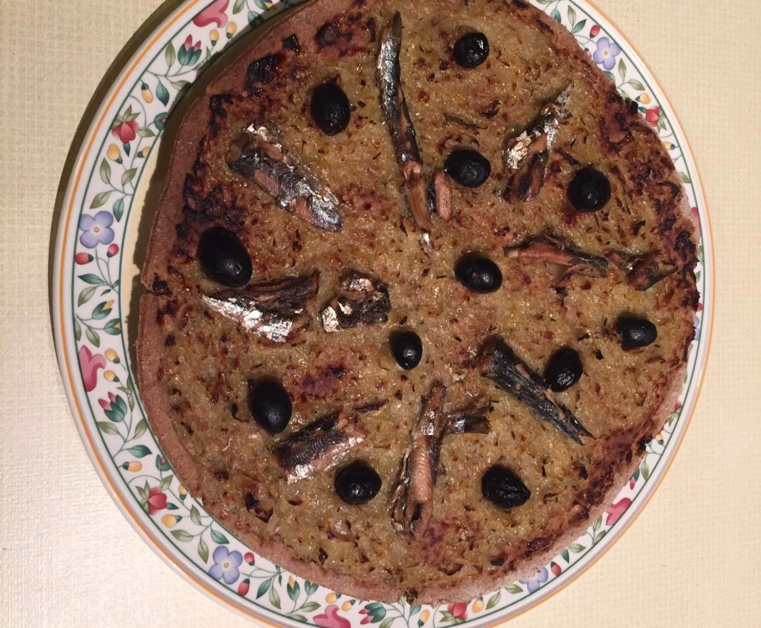 Pissaladière sans gluten