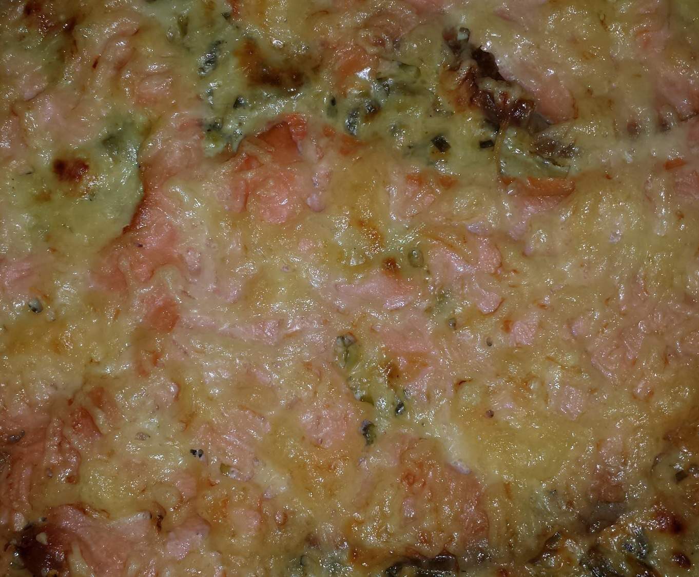 Pizza au saumon fumé