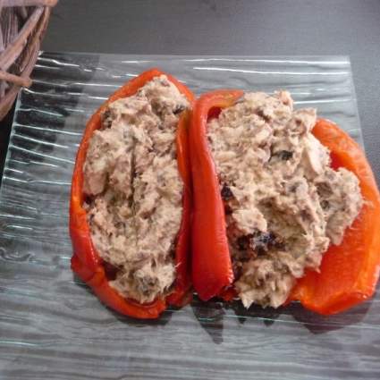 Poivrons farcis aux sardines
