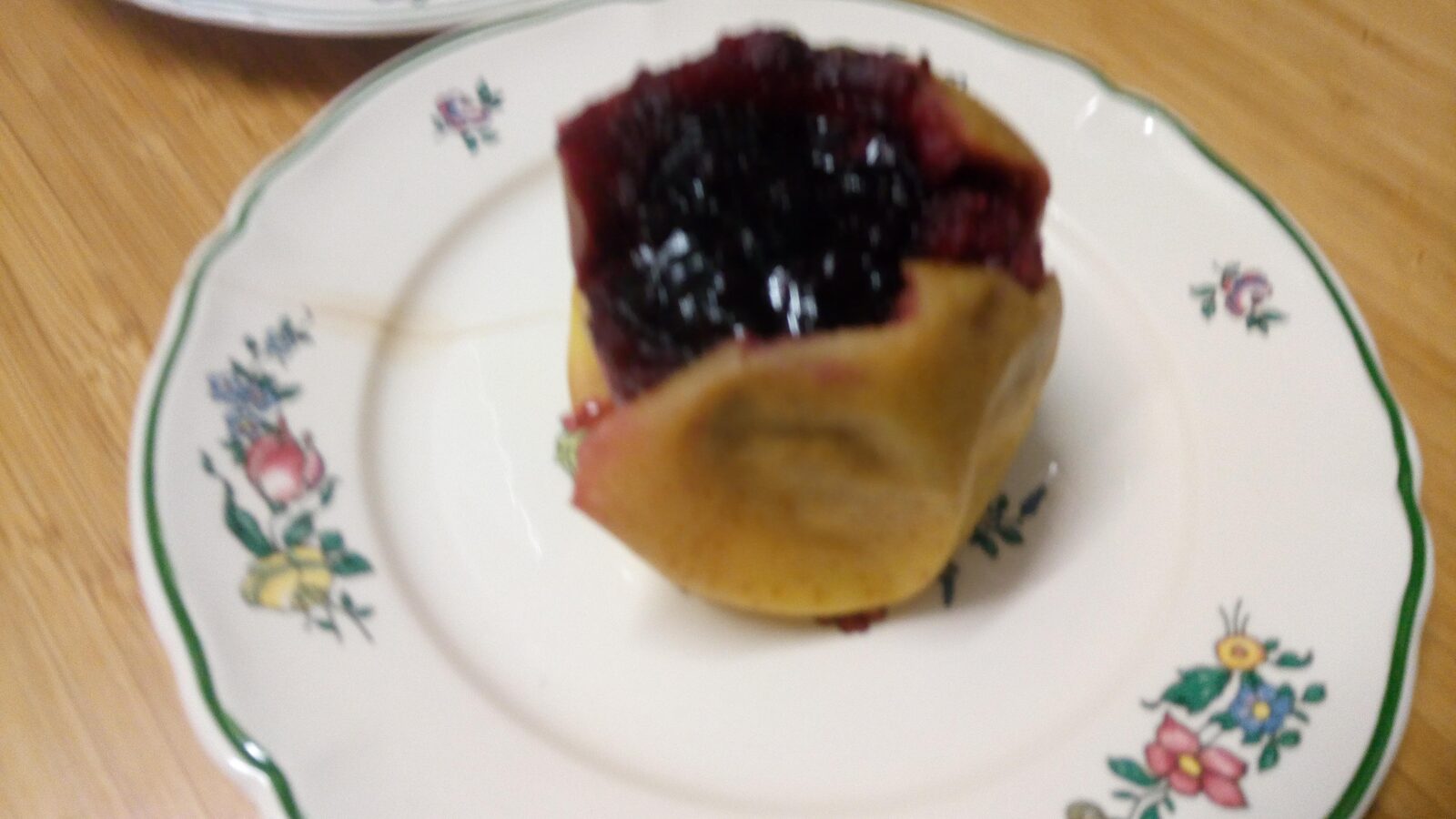 POMME CUITE A LA CONFITURE MAISON à bas indice glycémique