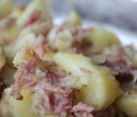 Pomme de terre aux lardons