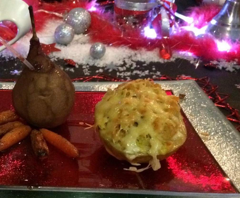 POMMES DE TERRE AU CONFIT D'ÉCHALOTE