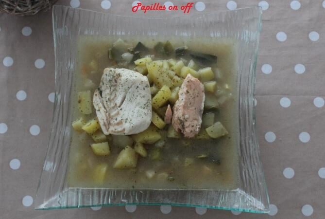 Pot au feu aux poissons