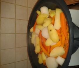 Potage Poireaux Carottes pommes de terre